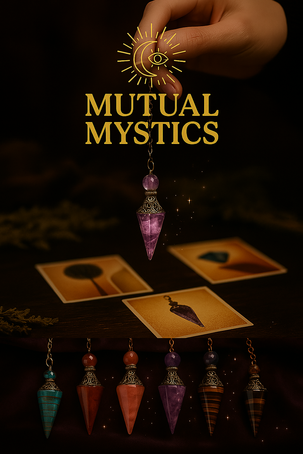 ✨ Mystical Pendulum Bundle – Set of 5 ✨