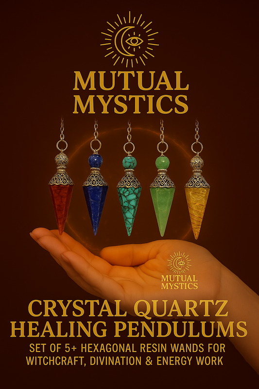 ✨ Mystical Pendulum Bundle – Set of 5 ✨